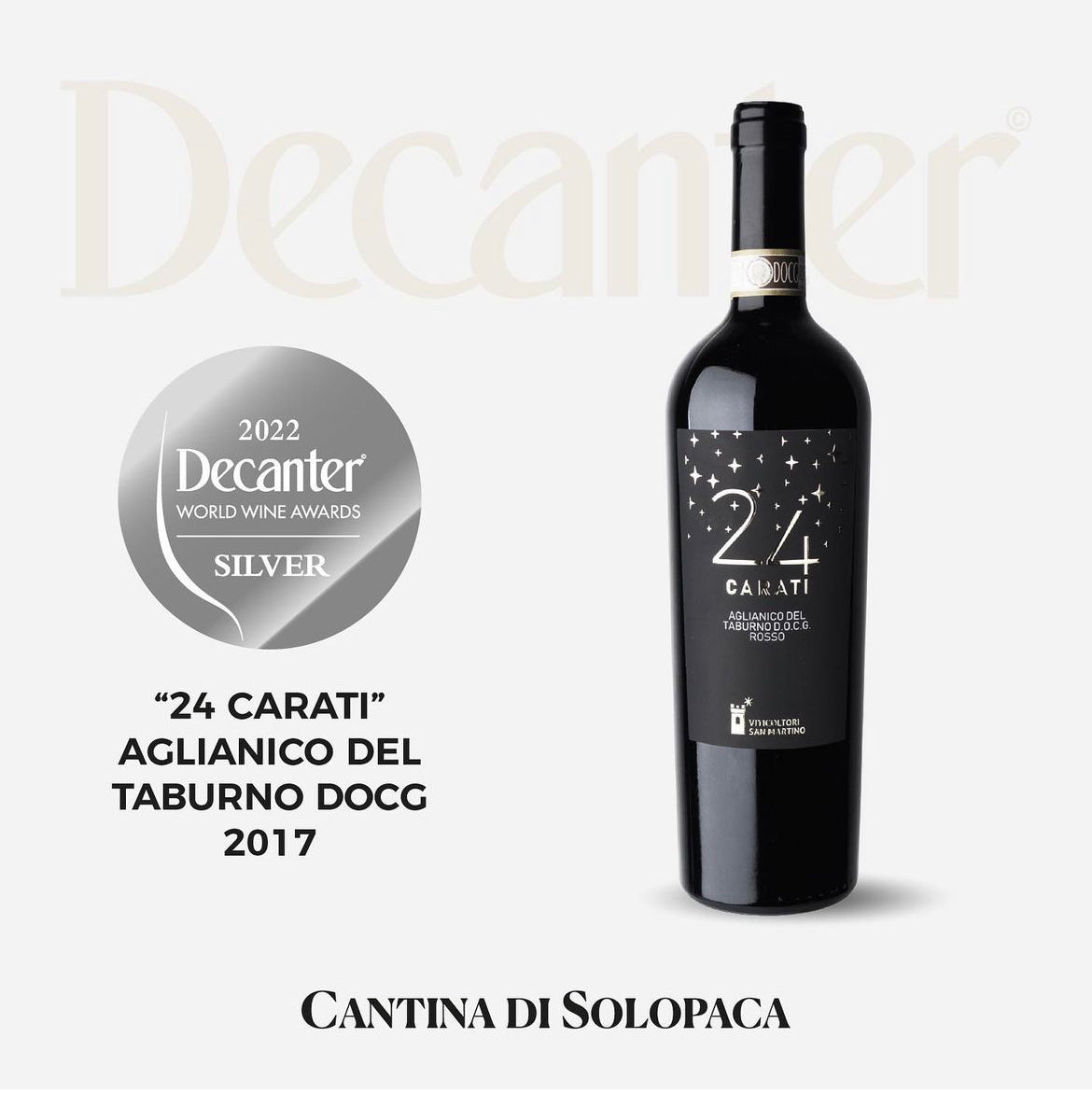 24 Carati Aglianico del Taburno Riserva 2019 D.O.C.G